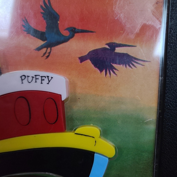 1960s Magnetic Puzzle No. 904 Tugboat PUFFY Vintage Toy - Picture 7 of 7